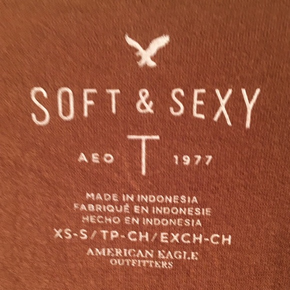 American Eagle Brown Top - Picture 2 of 2